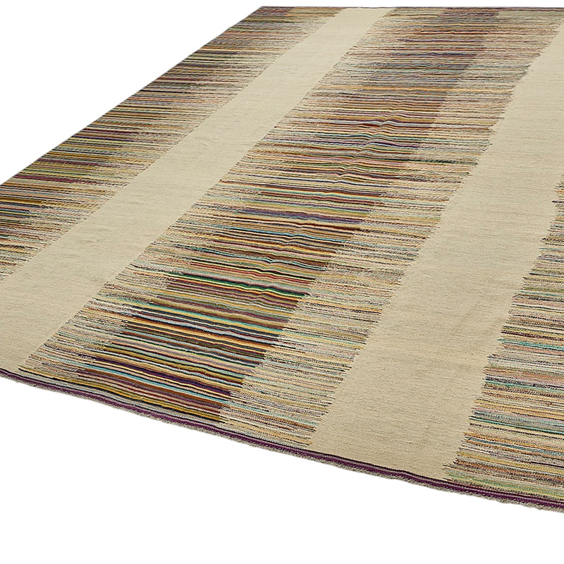 New Hand-Woven Kilim Rug - K0093841