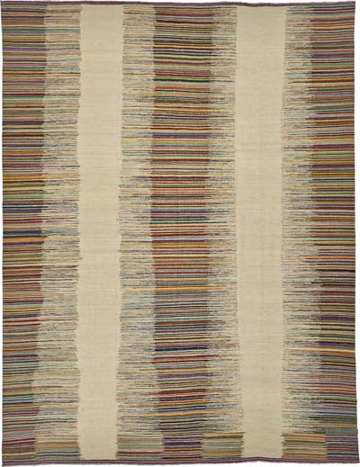 New Hand-Woven Kilim Rug
