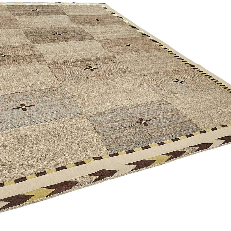New Hand-Woven Kilim Rug - K0093844