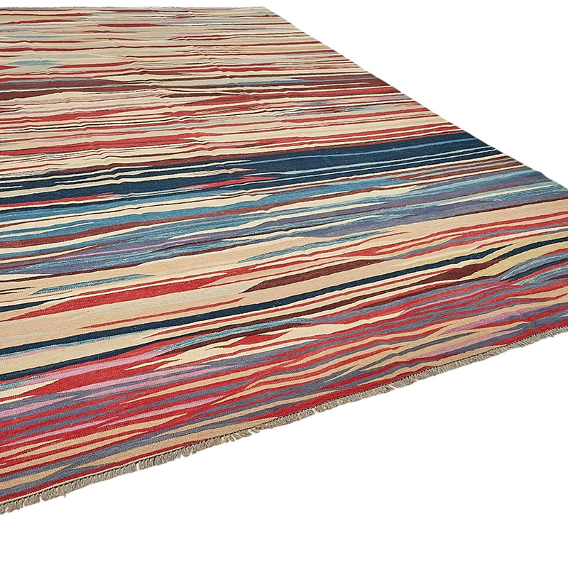 New Hand-Woven Kilim Rug - K0093845