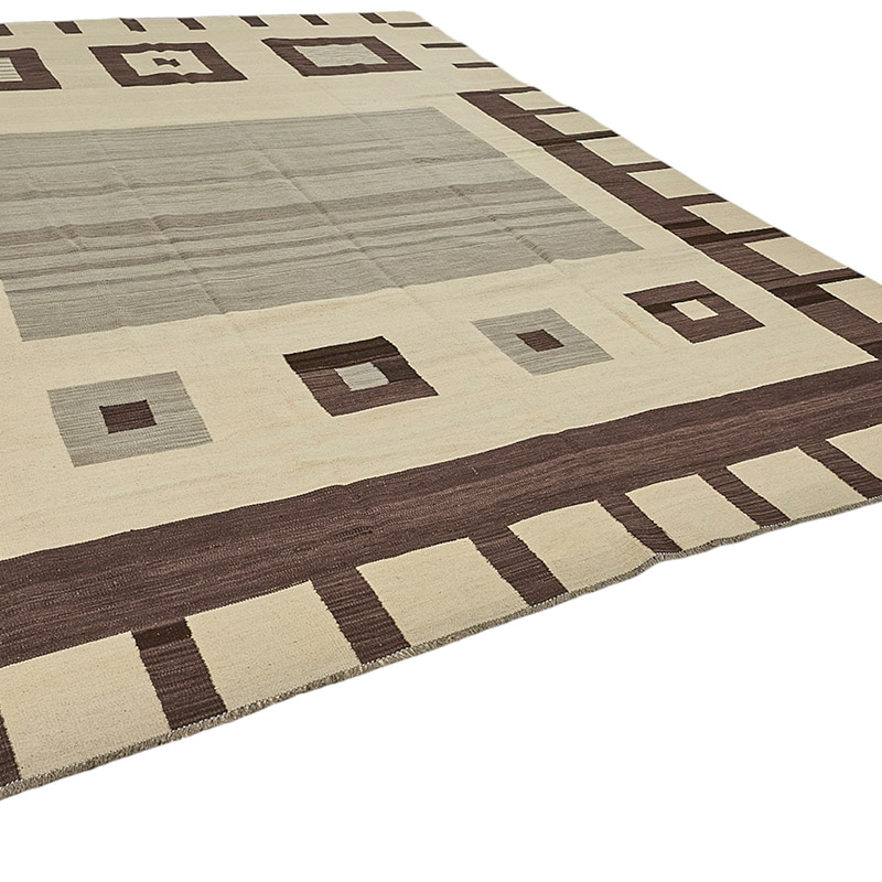 New Hand-Woven Kilim Rug - K0093847