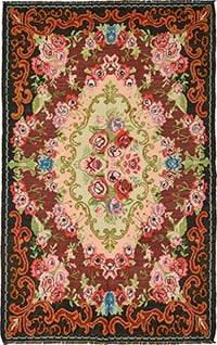 Vintage Moldova Kilimi - 196 cm x 313 cm