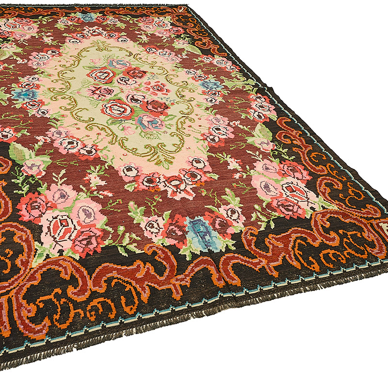 Vintage Moldova Kilimi - 196 cm x 313 cm - K0093853