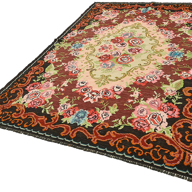 Vintage Moldova Kilimi - 196 cm x 313 cm - K0093853