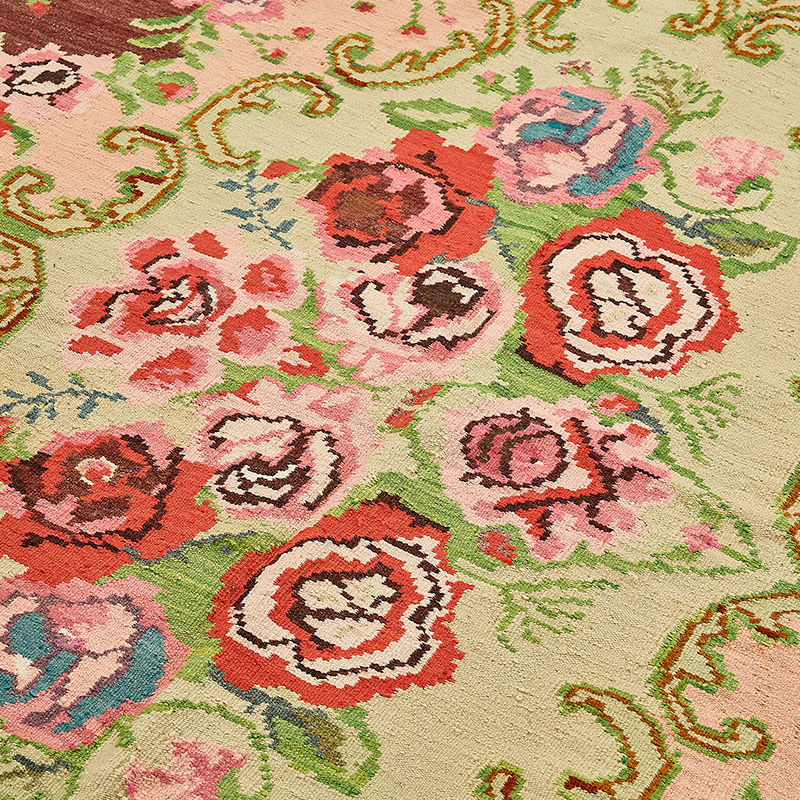 Vintage Moldova Kilimi - 196 cm x 313 cm - K0093853