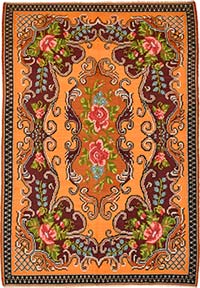 Alfombra Vintage Moldovan Kilim - 190 cm x 275 cm