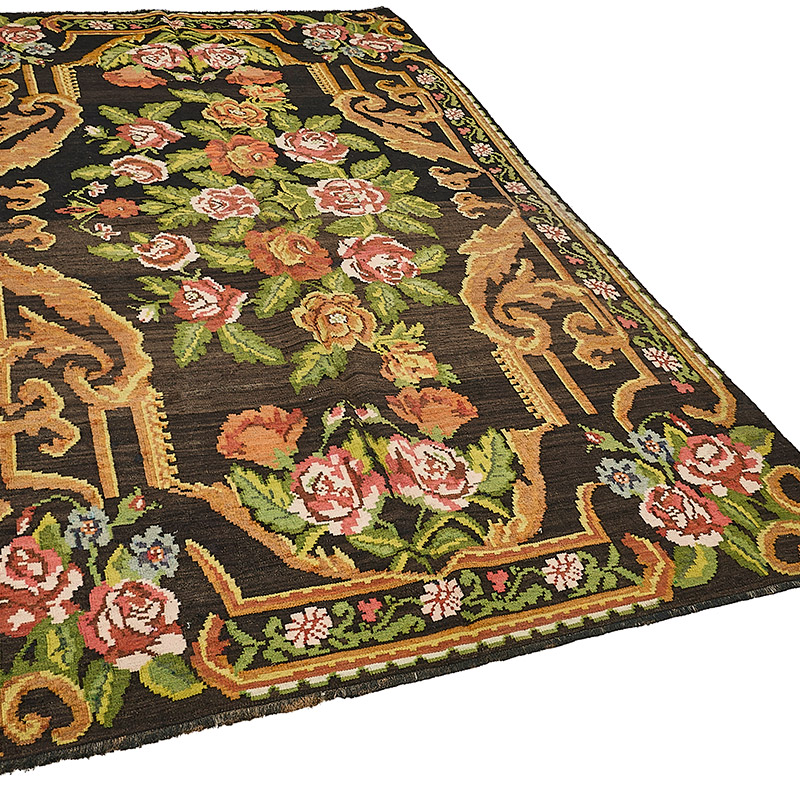 Alfombra Vintage Moldovan Kilim - 168 cm x 296 cm - K0093868