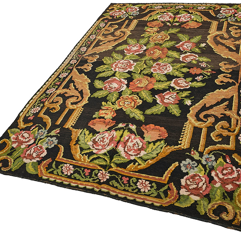Alfombra Vintage Moldovan Kilim - 168 cm x 296 cm - K0093868