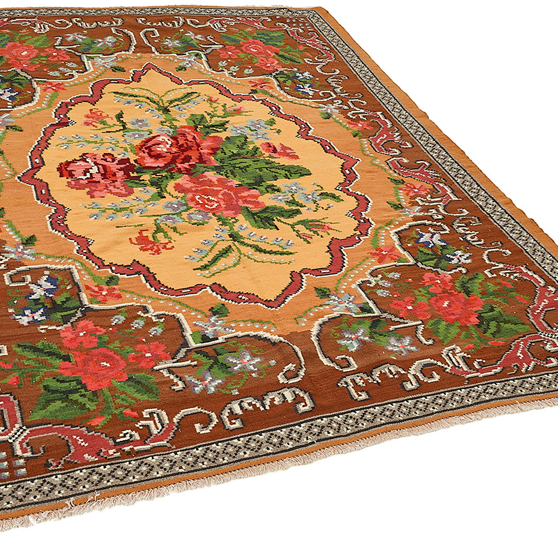 Vintage Moldova Kilimi - 192 cm x 244 cm - K0093869