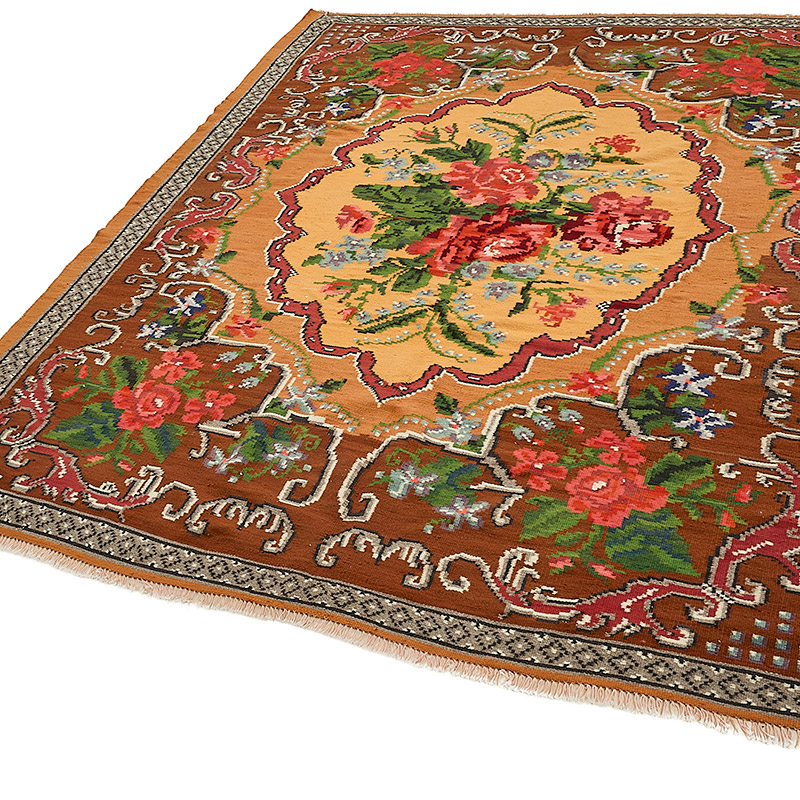Vintage Moldova Kilimi - 192 cm x 244 cm - K0093869