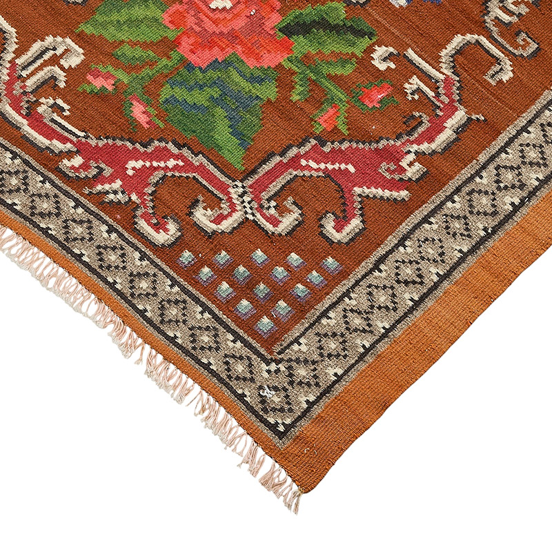 Vintage Moldova Kilimi - 192 cm x 244 cm - K0093869