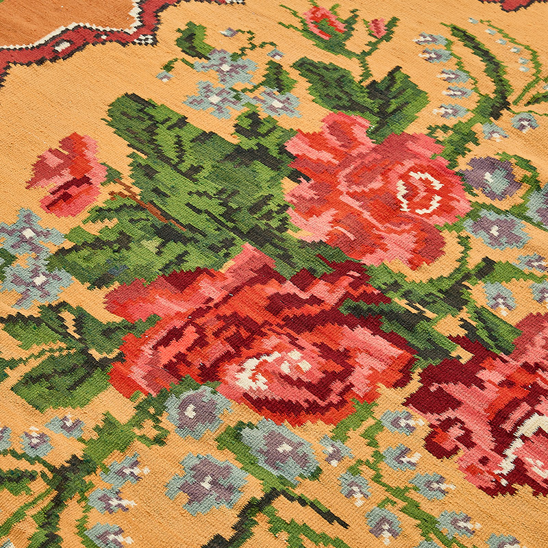 Vintage Moldova Kilimi - 192 cm x 244 cm - K0093869