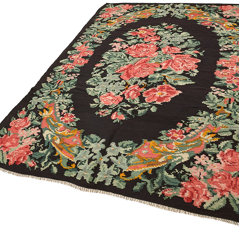 Alfombra Vintage Moldovan Kilim - 176 cm x 266 cm - K0093874