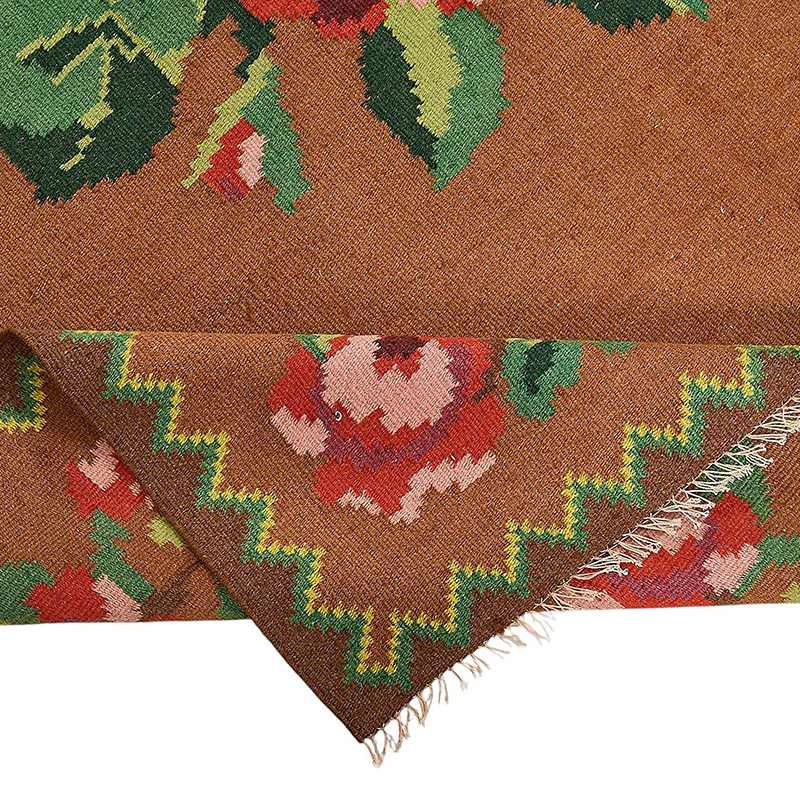 Vintage Handwoven Moldovan Kilim Rug - 4' 11" x 9' 6" (59" x 114") - K0093886