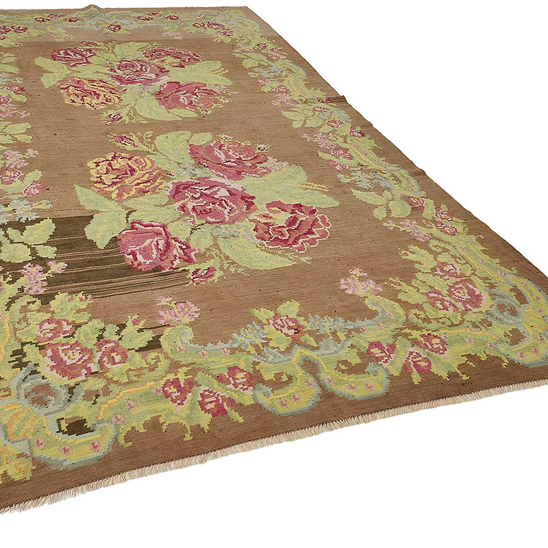 Vintage Moldova Kilimi - 197 cm x 336 cm - K0093890