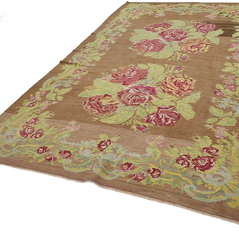 Vintage Moldova Kilimi - 197 cm x 336 cm - K0093890