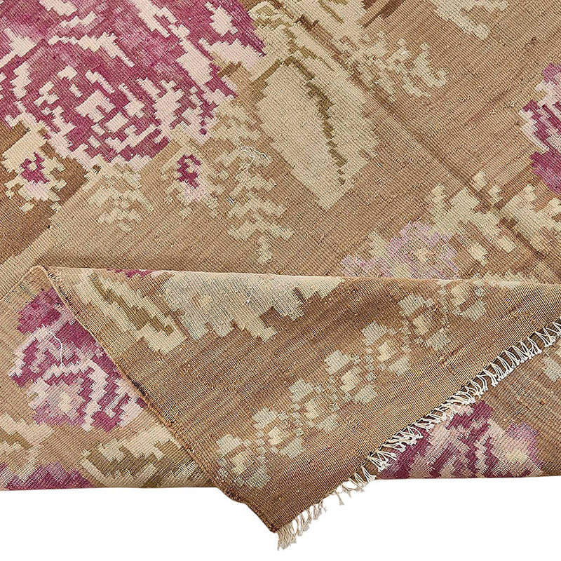Vintage Handwoven Moldovan Kilim Rug - 5' 1" x 12' 6" (61" x 150") - K0093892