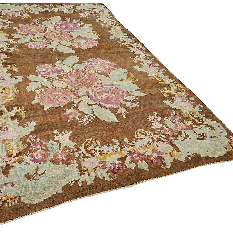 Vintage Moldova Kilimi - 182 cm x 336 cm - K0093895