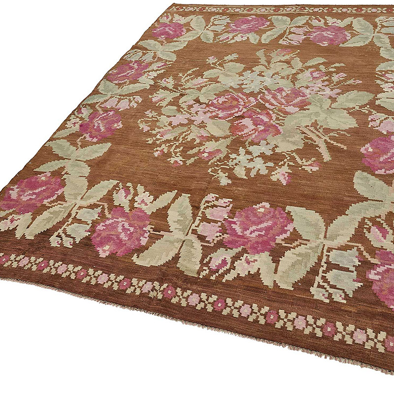 Vintage Moldova Kilimi - 164 cm x 238 cm - K0093900