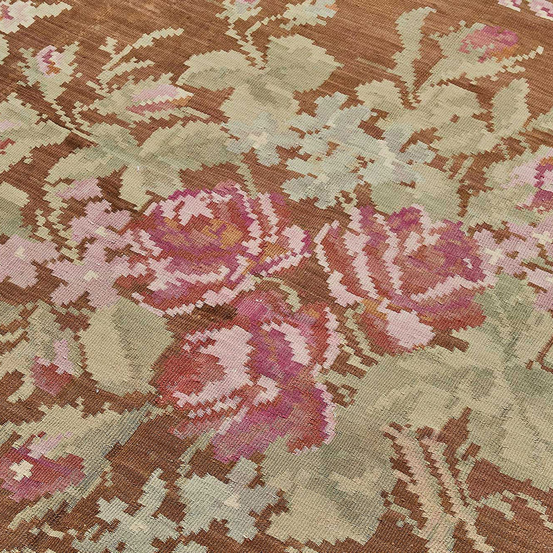 Vintage Moldova Kilimi - 164 cm x 238 cm - K0093900
