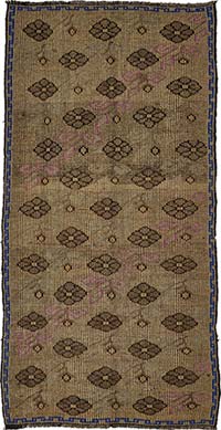 Vintage Anatolian Jijim Rug