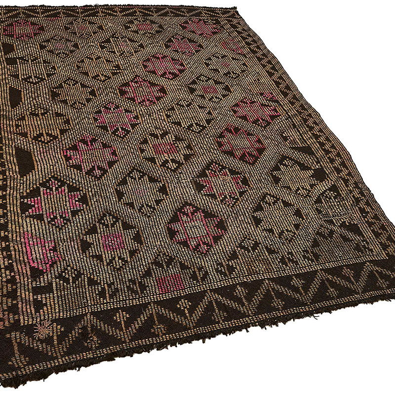 Vintage Anatolian Jijim Rug - K0093913