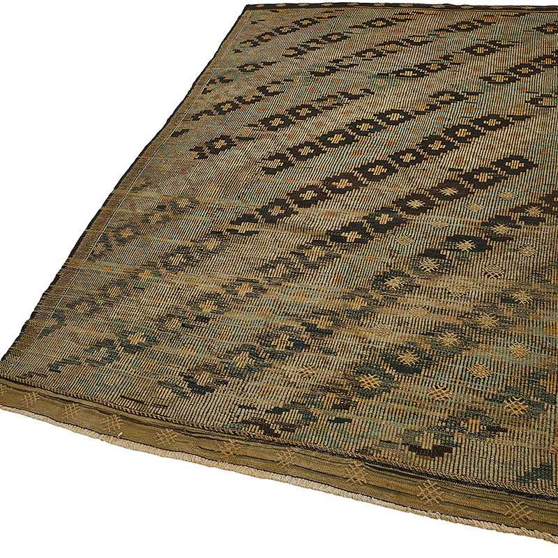 Vintage Anatolian Jijim Rug - K0093918