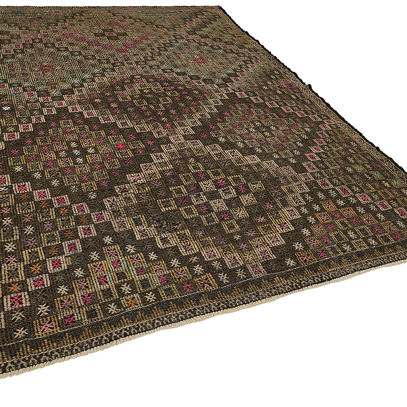 Vintage Anatolian Jijim Rug - K0093919