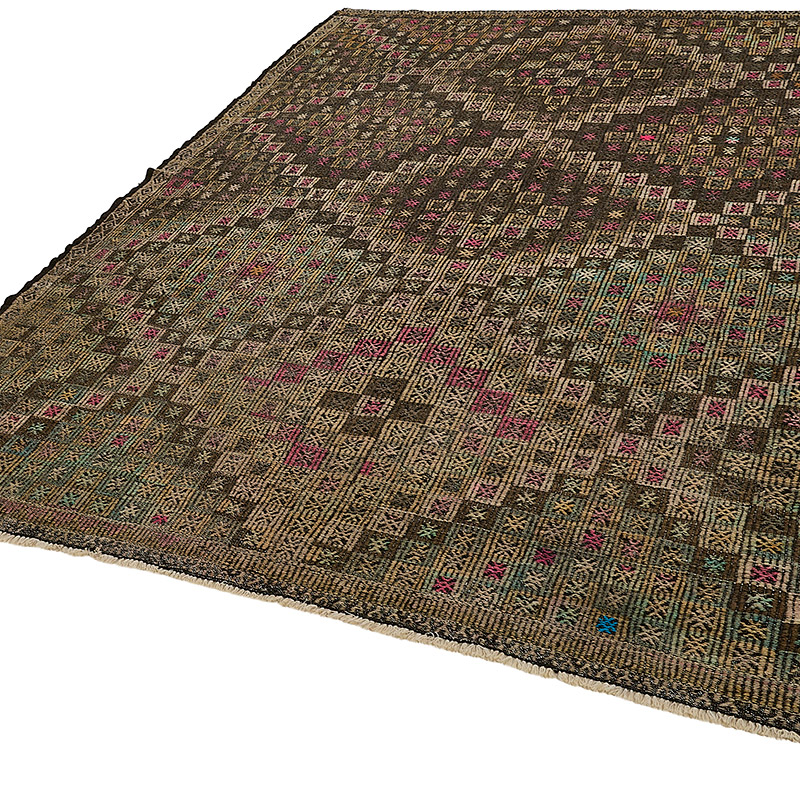 Vintage Anatolian Jijim Rug - K0093919