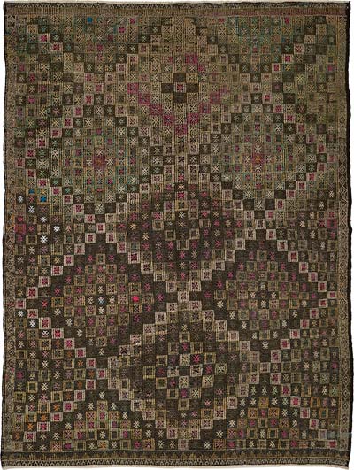 Vintage Anatolian Jijim Rug