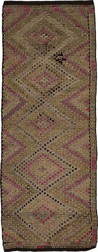 Vintage Anadolu Cicim  - 104 cm x 272 cm