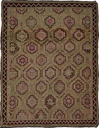 Vintage Anatolian Jijim Rug