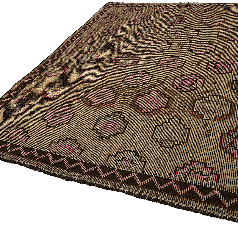 Vintage Anatolian Jijim Rug - K0093922