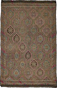 Vintage Anatolian Jijim Rug