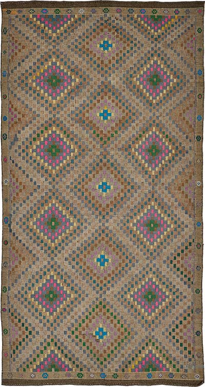 Vintage Anatolian Jijim Rug