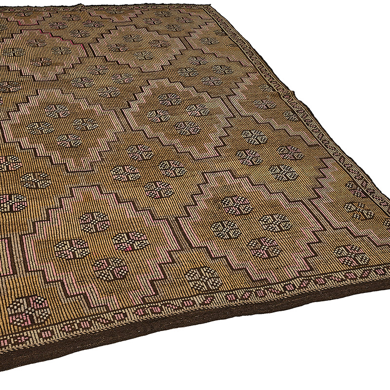 Vintage Anatolian Jijim Rug - K0093925