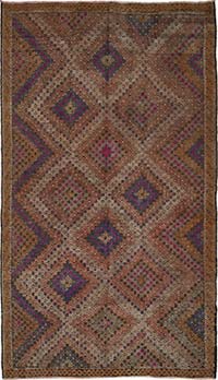 Vintage Anatolian Jijim Rug
