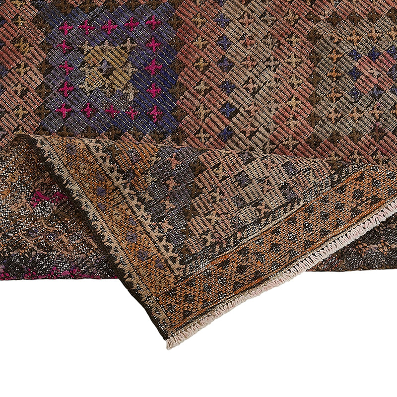 Vintage Anatolian Jijim Rug - K0093927