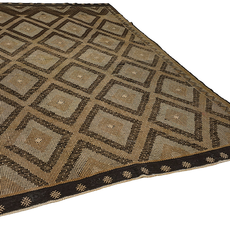 Vintage Anatolian Jijim Rug - K0093928