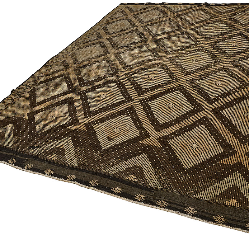 Vintage Anatolian Jijim Rug - K0093928