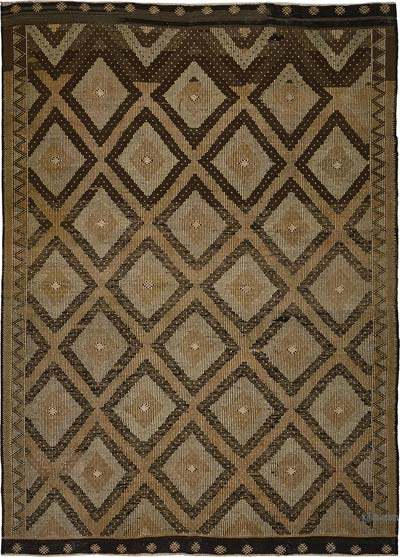 Vintage Anatolian Jijim Rug