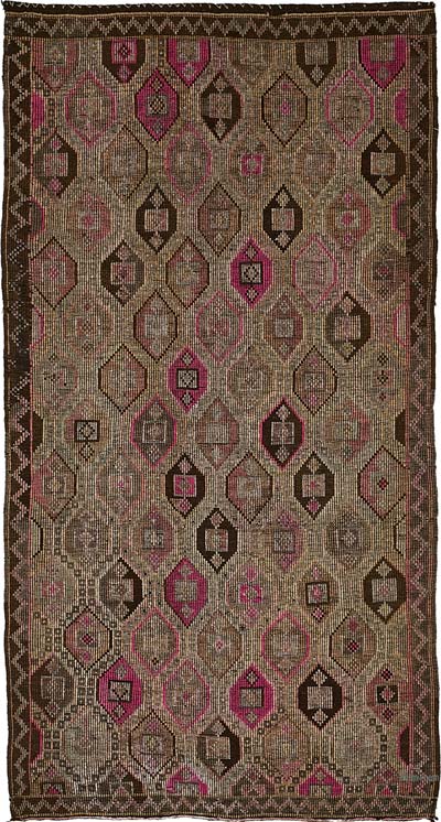 Vintage Anatolian Jijim Rug