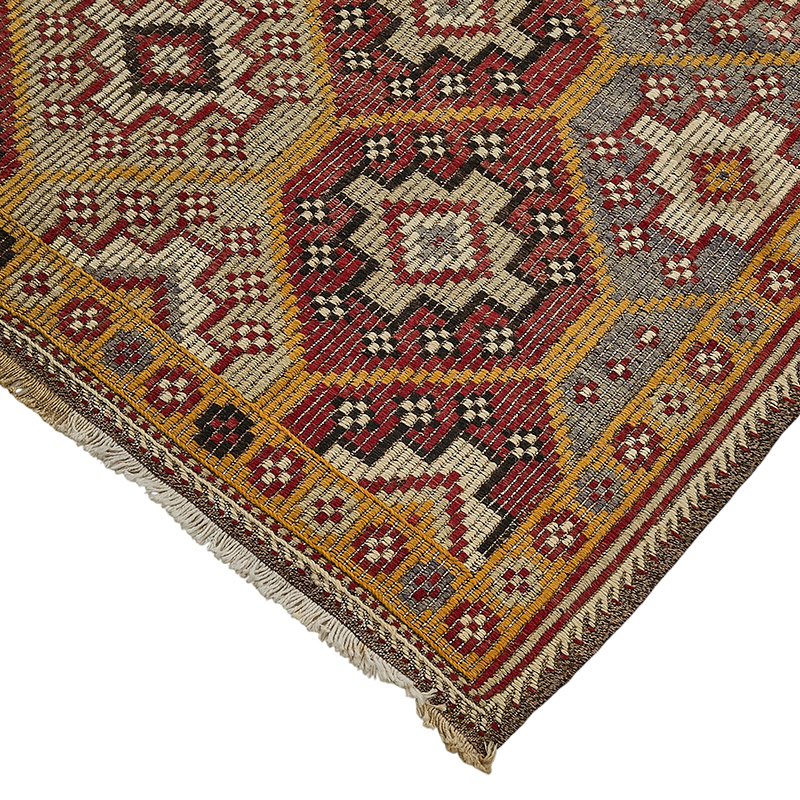 Vintage Anatolian Jijim Rug - K0093930