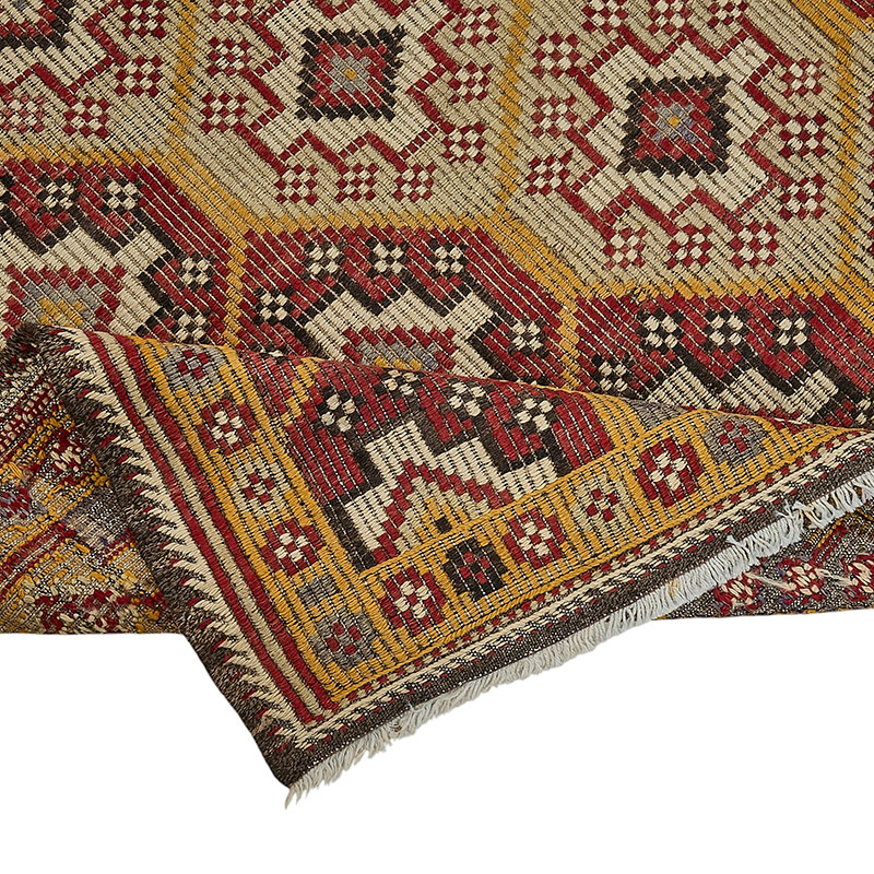 Vintage Anatolian Jijim Rug - K0093930
