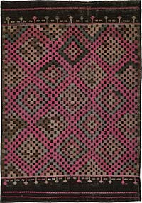Vintage Anatolian Jijim Rug