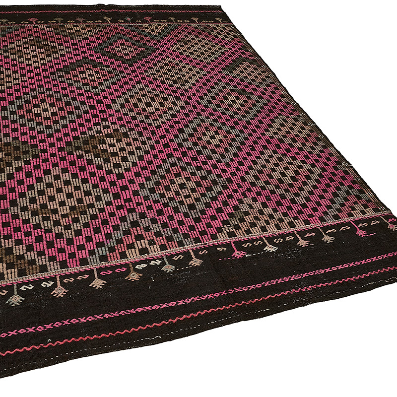 Vintage Anatolian Jijim Rug - K0093931