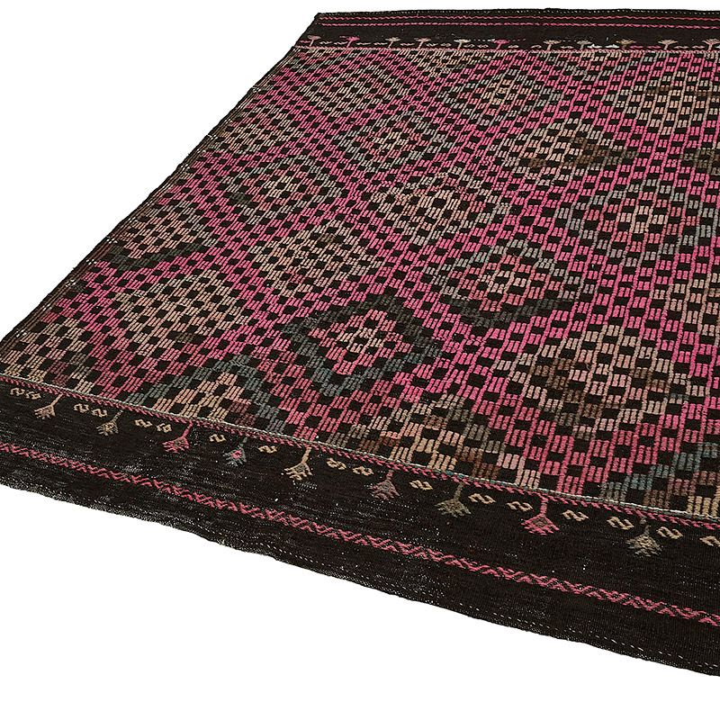 Vintage Anatolian Jijim Rug - K0093931