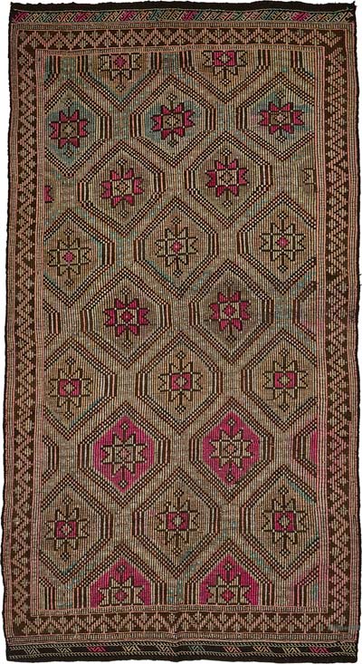 Vintage Anatolian Jijim Rug