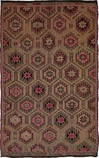 Vintage Anatolian Jijim Rug