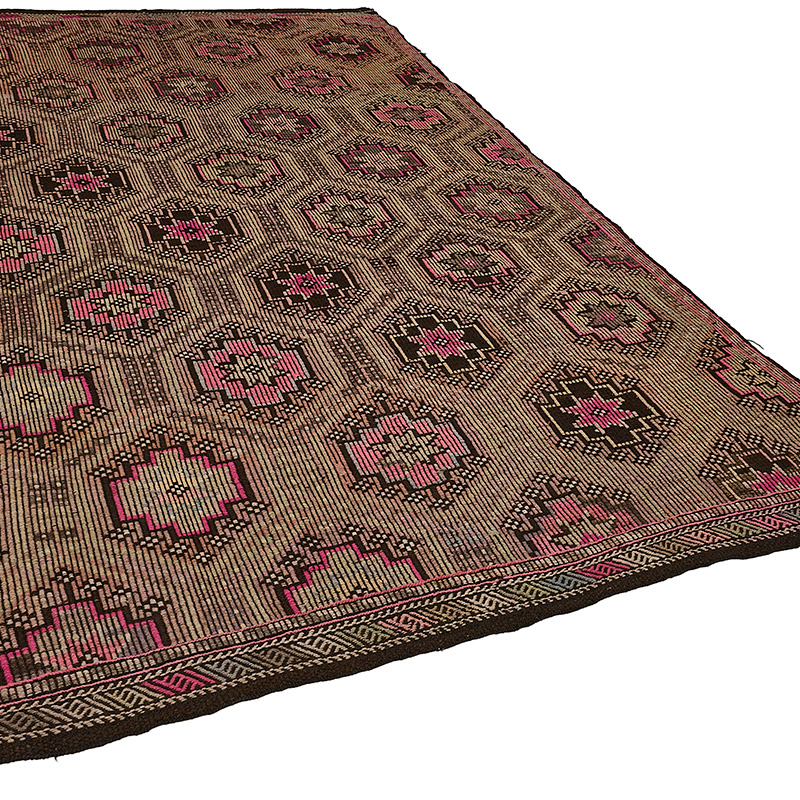 Vintage Anatolian Jijim Rug - K0093933